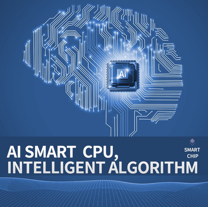AI SMART CPU chip - Intelligens algoritmus - Intelligens sisak