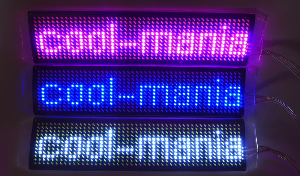 RGB led csík LED inghez