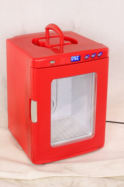 piros mini hűtő hűtő retro